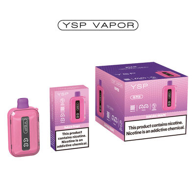 500mAh 15ml 10000 Puff ベイプ Type C 画面付きのリチャージ可能なバイプボックス