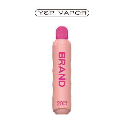 600 1000パフ 2ml TPD ポッド 使い捨てEタバコ 再充填可能なvapeペン シリコンの先端