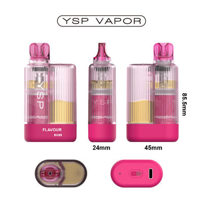 クリステルバー 30Kパフ 網状コイル使い捨てのバイプ 650mAh 長持ち可視な電子ジュース 子どものロックと調整可能な空気流
