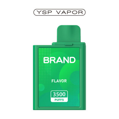 6ml 3500 Puffs 再充電可能な ベイプ Pod システム