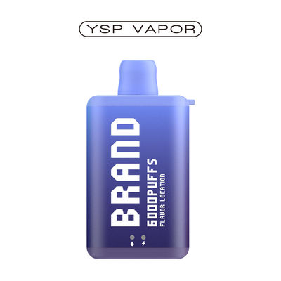 10ml 6000 Puff ベイプ E タバコ 充電可能 使い捨て バイプ ボックス