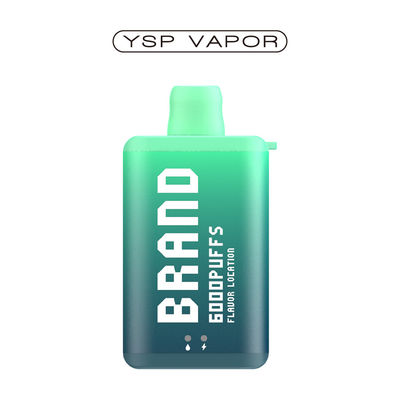 10ml 6000 Puff ベイプ E タバコ 充電可能 使い捨て バイプ ボックス