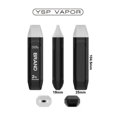 3ML 一回使用のバプペイン 800パフ プリフィール 一回使用の非充電電池