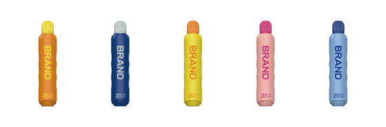EU TPD スタンダード バイプ 2ML 600パフ 合法的な小さなパフ 2% Nic タバコの蒸発ペン