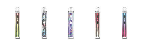 600パフ 2ml 液体 透明 電子タバコ バッテリー 400mAh 使い捨て TPD