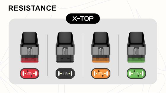 2ml コンパティブルカートリッジ TPD コンパティブル 再充填可能 空き PCTG カートリッジ オープン システム 0.6/0.8 オーム メッシュ VS OXVA
