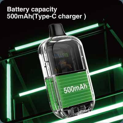 15mL/15K パフ 充電可能 使い捨て バイプ 超長持ち - LEDスクリーン&味のカスタマイズ & 調整可能な空気流