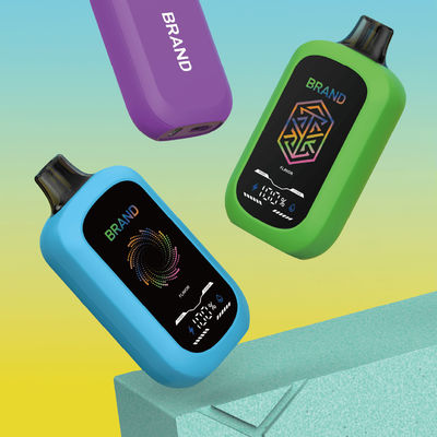 15mL/15K パフ 充電可能 使い捨て バイプ 超長持ち - LEDスクリーン&味のカスタマイズ & 調整可能な空気流